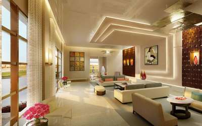 Lighting, Living, Furniture, Ceiling, Table Designs by Contractor Coluar Decoretar Sharma Painter Indore, Indore | Kolo