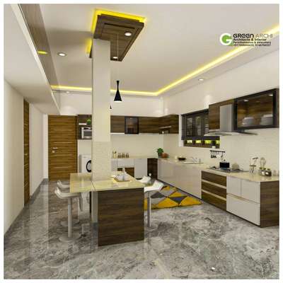 Kitchen Designs by Architect Green Archi, Malappuram | Kolo
