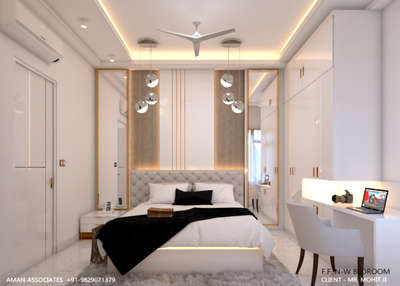 Furniture, Bedroom, Lighting, Storage Designs by 3D & CAD Dhawal Rao, Jaipur | Kolo