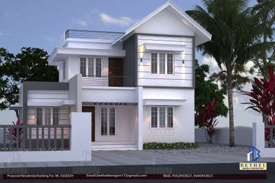 Exterior, Lighting Designs by 3D & CAD Joby Kuruvila, Palakkad | Kolo