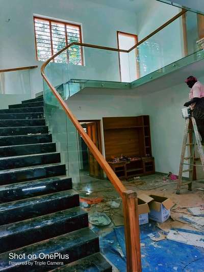 Staircase, Window Designs by Interior Designer BRIGHT STEEL   GLASS BRIGHT STEEL GLASS, Alappuzha | Kolo