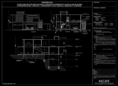 Plans Designs by Civil Engineer Wariz Inscape, Kozhikode | Kolo