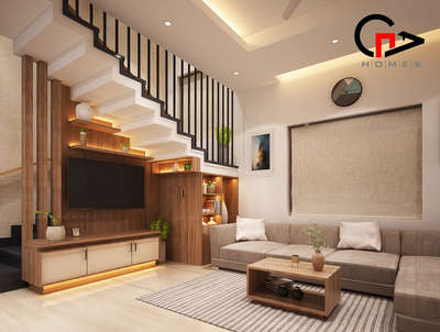 Living, Furniture, Storage Designs by 3D & CAD Green Arc  Homes, Thrissur | Kolo