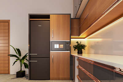 Storage, Kitchen Designs by Interior Designer Manu Sukumar, Kottayam | Kolo