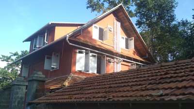 Exterior, Roof Designs by Contractor geo antony, Kannur | Kolo