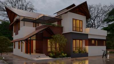 Exterior Designs by Architect VYSHAKH K, Malappuram | Kolo