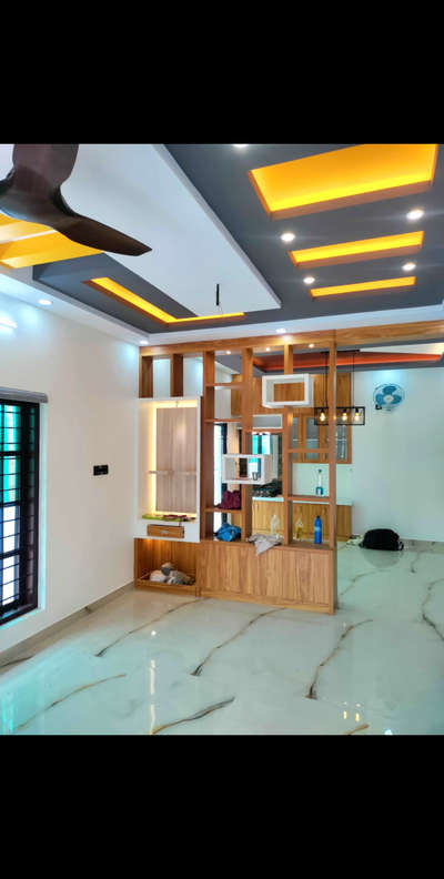 Flooring, Ceiling, Lighting, Storage Designs by Contractor AASTHA  HOMES, Thiruvananthapuram | Kolo