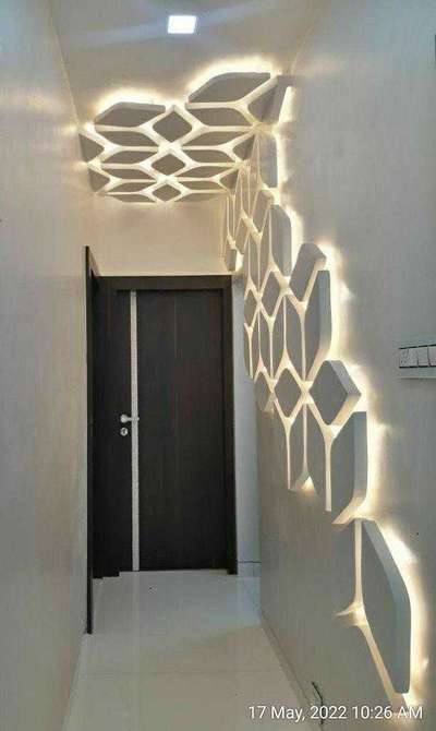 Wall, Lighting, Door, Ceiling Designs by Contractor gypsum  gypsum , Faridabad | Kolo