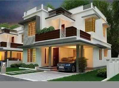 Exterior Designs by Civil Engineer Ajil Harshakumar, Kollam | Kolo