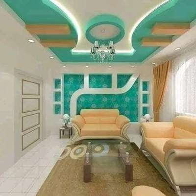 Ceiling, Lighting, Living, Table, Furniture Designs by 3D & CAD Mohd Zakir Zakir, Jaipur | Kolo