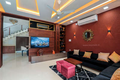 Furniture, Lighting, Living, Ceiling, Table, Storage Designs by Architect Premdas Krishna, Palakkad | Kolo