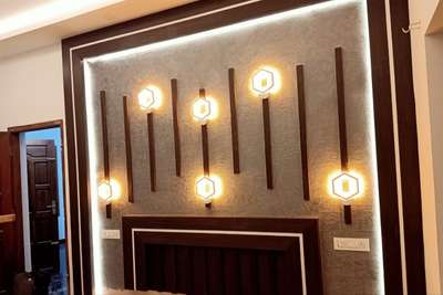 Wall, Lighting Designs by Carpenter jini ok ambition , Kannur | Kolo