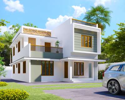 Exterior Designs by Contractor febina  leeha, Kannur | Kolo