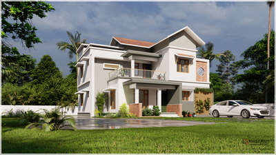 Exterior Designs by 3D & CAD Amal Narayanan, Palakkad | Kolo