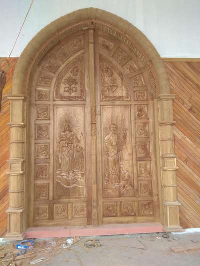 Door Designs by Contractor Tilson Thankachan, Alappuzha | Kolo