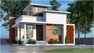 Exterior Designs by Contractor Rahul Appu, Palakkad | Kolo