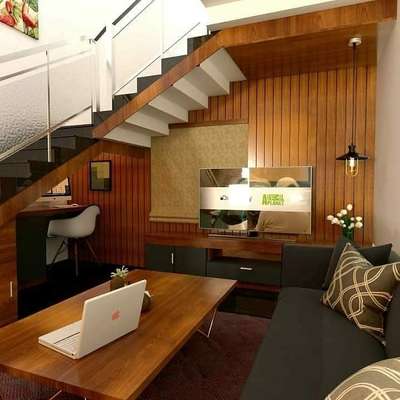 Living, Furniture, Storage, Staircase, Table Designs by Architect Ar Janis Sony, Kannur | Kolo