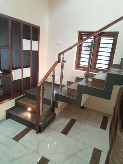 Staircase Designs by Fabrication & Welding Rangan Rangan ravi, Kollam | Kolo