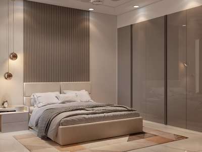 Furniture, Bedroom, Storage, Wall Designs by Contractor Vikas Tyagi, Delhi | Kolo