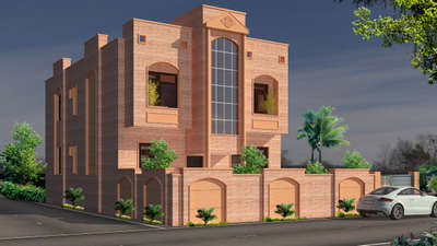 Exterior Designs by Civil Engineer Ashiyana consultant Architectural designer, Sikar | Kolo