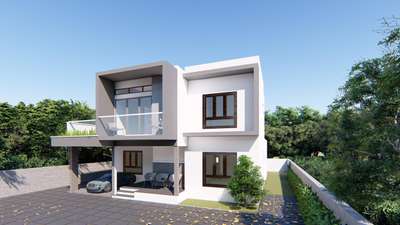 Exterior, Outdoor Designs by Contractor Ansar T P, Idukki | Kolo