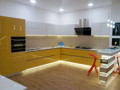 Lighting, Kitchen, Storage Designs by Contractor Magari  Ar, Pathanamthitta | Kolo