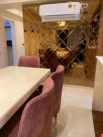 Dining, Furniture, Table, Wall Designs by Interior Designer Hira interior and construction, Delhi | Kolo