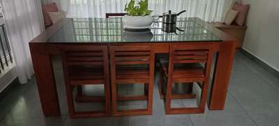 Furniture, Table, Dining, Home Decor Designs by Contractor Indothai  aniz , Palakkad | Kolo