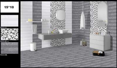 Bathroom, Wall Designs by Building Supplies Ammar S, Kozhikode | Kolo
