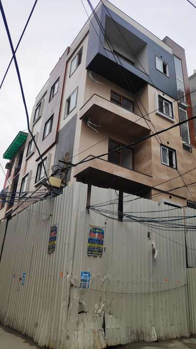 Exterior Designs by Contractor avid khan  tile elevation contractor, Delhi | Kolo