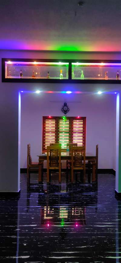 Dining, Lighting, Furniture, Table, Window Designs by Electric Works JITHIN T P, Kannur | Kolo