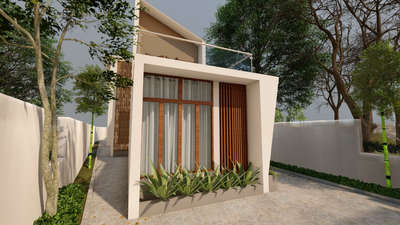 Exterior Designs by Architect Ar Nazrin N, Kollam | Kolo