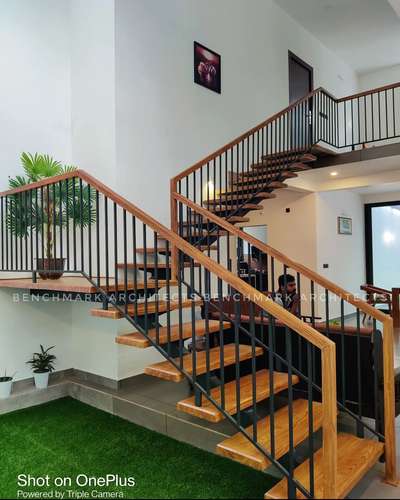 Staircase Designs by Architect Ar Ashbin George, Kasaragod | Kolo