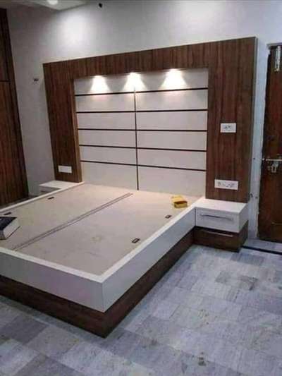 Furniture, Storage, Bedroom, Wall, Flooring Designs by Carpenter Sunil Batham, Indore | Kolo
