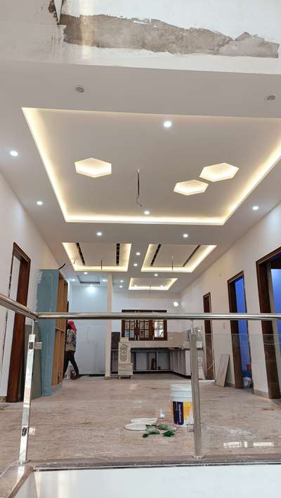Ceiling, Lighting Designs by Contractor modernedge  interior , Gautam Buddh Nagar | Kolo