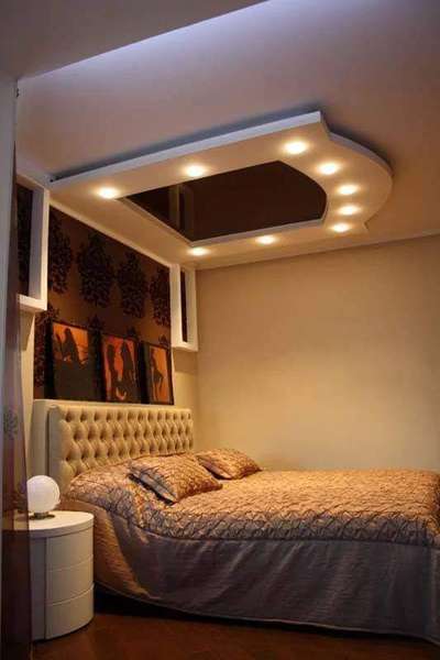 Bedroom, Ceiling, Lighting, Furniture, Storage Designs by Contractor Sunil mishra, Gurugram | Kolo