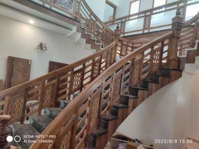 Staircase Designs by Carpenter Jiji  Jijo Jhon, Kottayam | Kolo