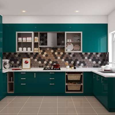 Kitchen, Storage Designs by Contractor farman khan, Jaipur | Kolo