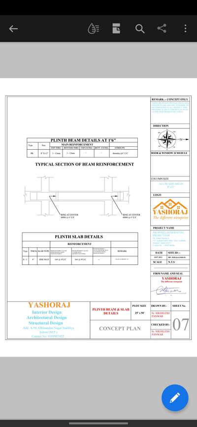 Plans Designs by Civil Engineer Nikhilesh Panwar, Indore | Kolo