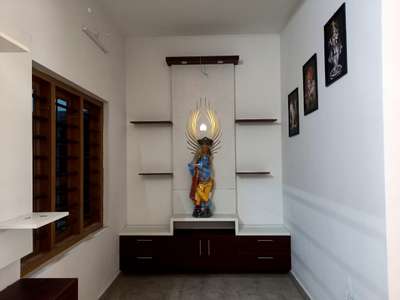 Prayer Room, Storage, Window Designs by Contractor DUDE And CREW Builders And Developers, Kottayam | Kolo