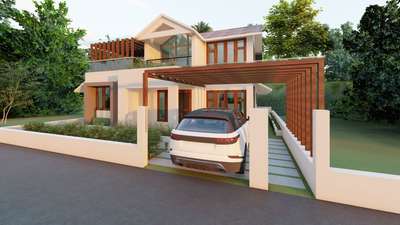 Exterior Designs by Architect MUBASHIR MAMU PT, Kozhikode | Kolo
