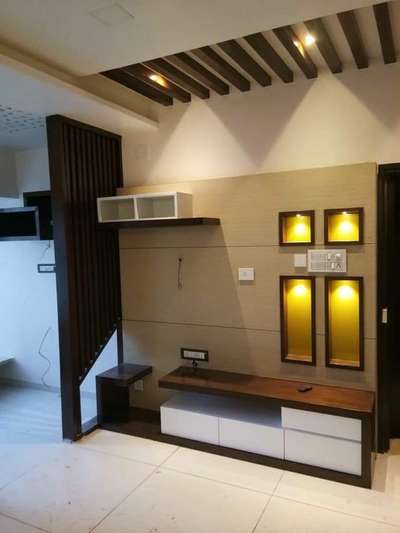 Living, Lighting, Storage Designs by Contractor Culture Interior, Gautam Buddh Nagar | Kolo