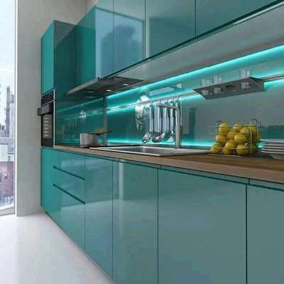 Lighting, Kitchen, Storage Designs by Architect Architect  Shubham Tiwari, Meerut | Kolo