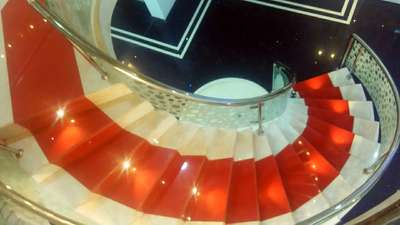 Staircase Designs by Mason Anuraj Raj, Kollam | Kolo