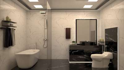 Lighting, Bathroom Designs by 3D & CAD Pinki Mondal, Gurugram | Kolo