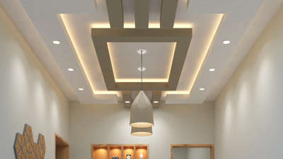 Ceiling, Home Decor, Lighting Designs by Civil Engineer DCRAFT BUILDERs, Ernakulam | Kolo