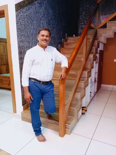 Staircase Designs by Interior Designer K Kitchens Interior Shabir Ahamed , Kannur | Kolo
