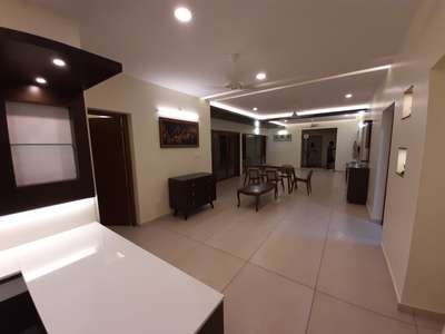 Dining, Furniture, Table, Lighting, Storage Designs by Contractor Balu Cherian, Kollam | Kolo