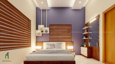 Bedroom, Furniture, Lighting, Storage, Wall Designs by 3D & CAD Justin  Joseph , Thrissur | Kolo