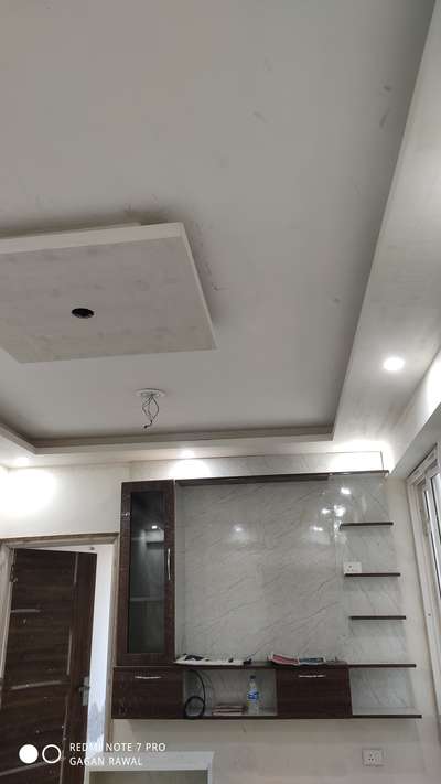 Ceiling, Lighting, Storage Designs by Interior Designer Gagan Rawal, Gautam Buddh Nagar | Kolo